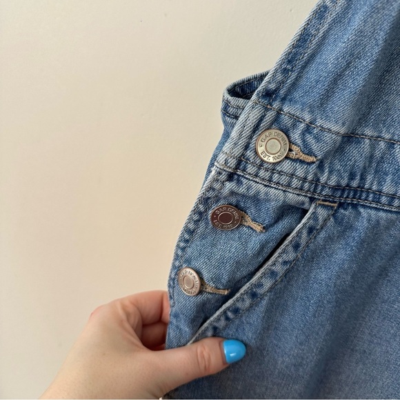 Gap | Medium Wash Denim Jean Overalls Size Medium Women's - Picture 5 of 6